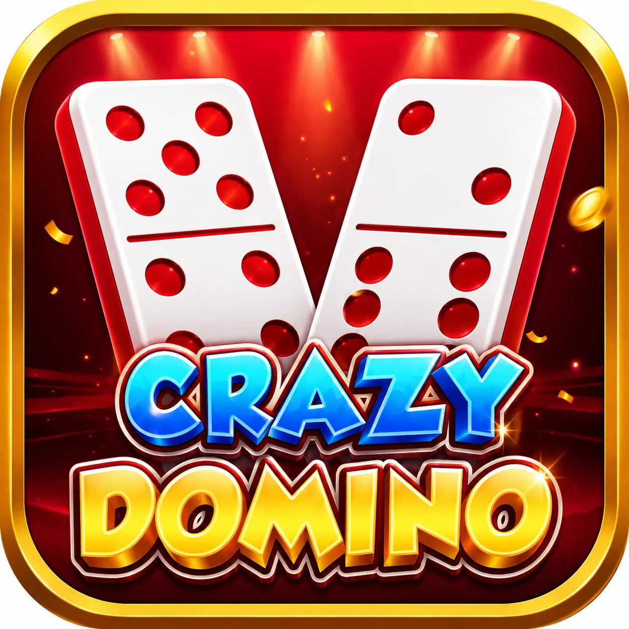 crazydomino: Platform Game Online Indonesia Terbaru APK Resmi — ikon aplikasi