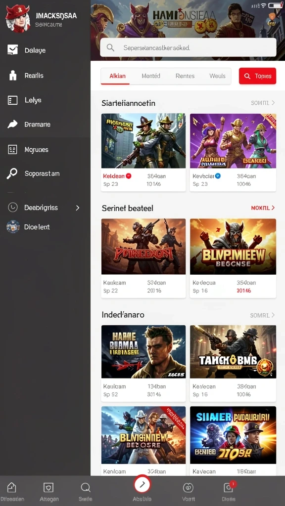 Galeri pratinjau visual a200m build APK resmi terbaru
