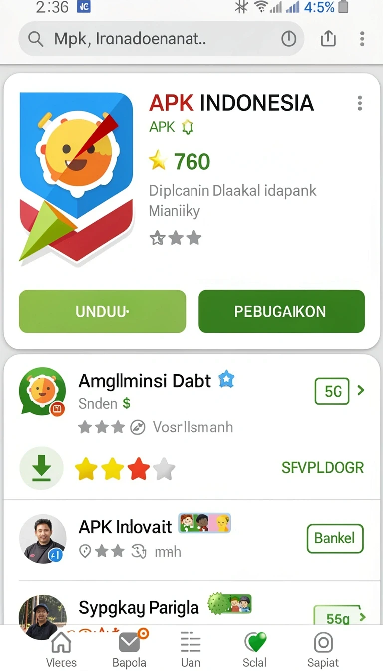 Pratinjau antarmuka a200m — aplikasi APK resmi Android v2.5.6